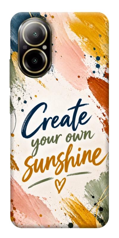 Чохол itsPrint Create sunshine для Realme C67 4G, написи, купити оптом з доставкою