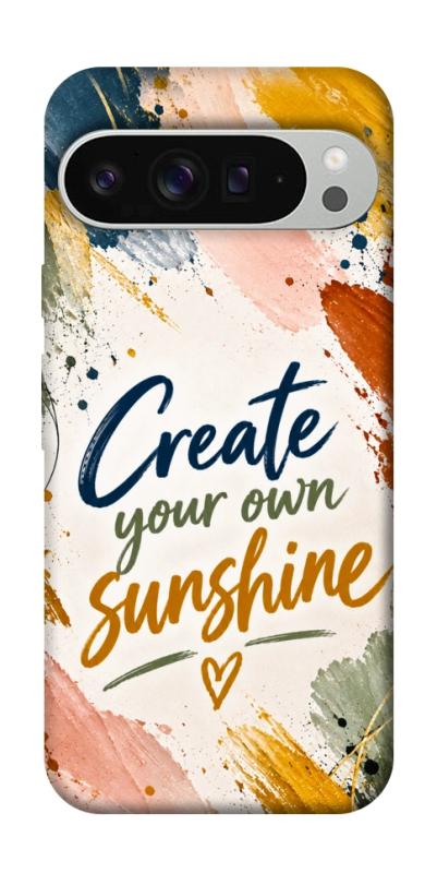 Чохол itsPrint Create sunshine для Google Pixel 9 Pro XL, написи, купити оптом з доставкою