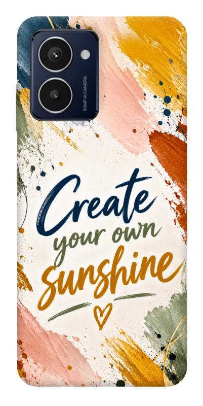 Чохол itsPrint Create sunshine для HMD Pulse Pro, написи, купити оптом з доставкою