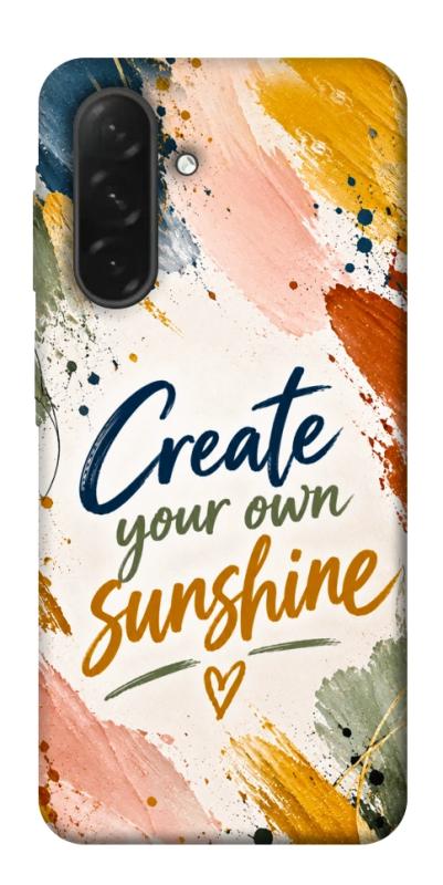 Чохол itsPrint Create sunshine для Samsung Galaxy A26 5G, написи, купити оптом з доставкою