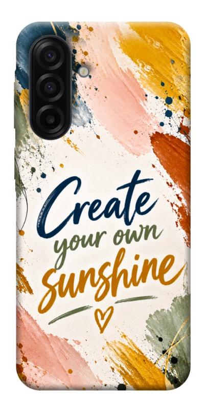 Чохол itsPrint Create sunshine для Samsung Galaxy A17 5G/4G, написи, купити оптом з доставкою