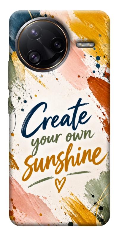 Чохол itsPrint Create sunshine для Xiaomi Poco F7, написи, купити оптом з доставкою