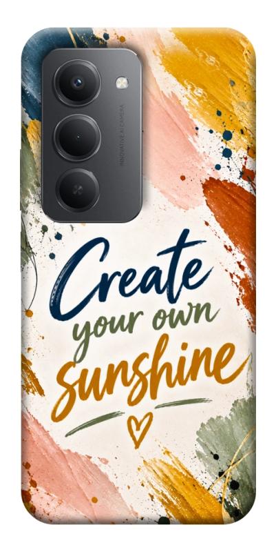 Чехол itsPrint Create sunshine для Xiaomi Redmi 15 (EU), надписи, купить оптом с доставкой