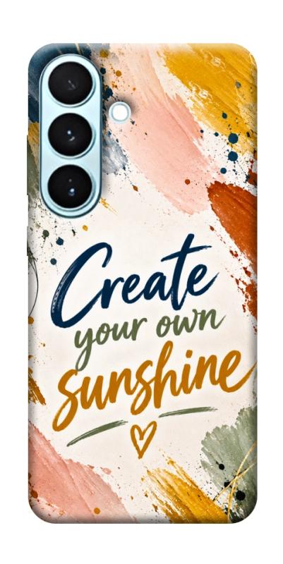 Чохол itsPrint Create sunshine для Samsung Galaxy S26, написи, купити оптом з доставкою