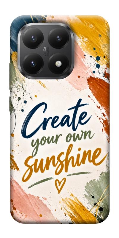 Чехол itsPrint Create sunshine для Xiaomi 15T, надписи, купить оптом с доставкой
