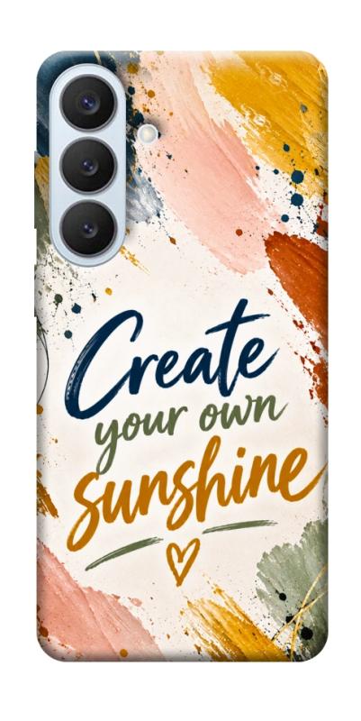 Чехол itsPrint Create sunshine для Samsung Galaxy S26+, надписи, купить оптом с доставкой