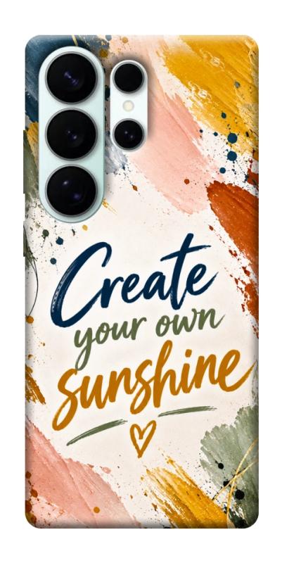 Чехол itsPrint Create sunshine для Samsung Galaxy S26 Ultra, надписи, купить оптом с доставкой