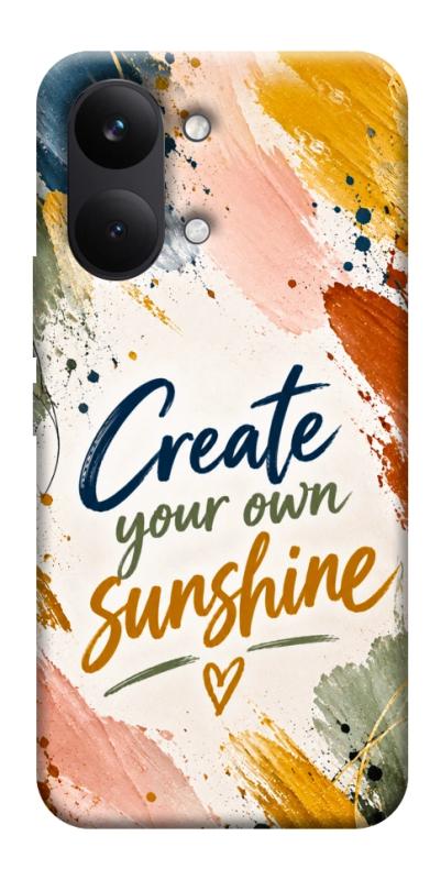 Чохол itsPrint Create sunshine для Xiaomi Poco X8 Pro Max, написи, купити оптом з доставкою