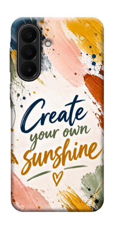 Чохол itsPrint Create sunshine для Samsung Galaxy A27, написи, купити оптом з доставкою