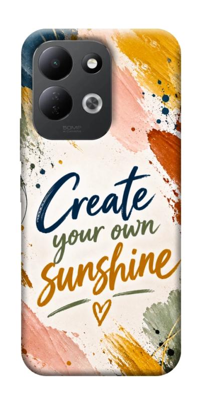 Чехол itsPrint Create sunshine для Xiaomi Redmi 17, надписи, купить оптом с доставкой