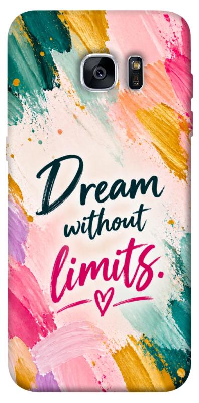 Чохол itsPrint Dream without limits для Samsung G935F Galaxy S7 Edge, написи, купити оптом з доставкою