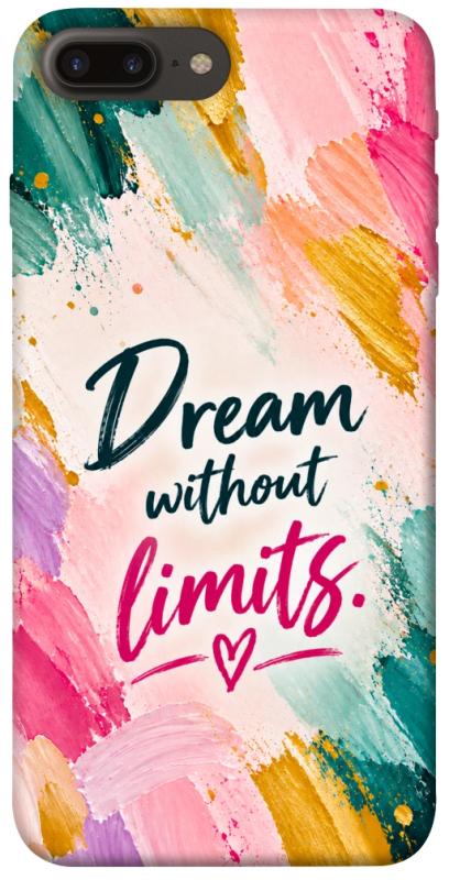 Чехол itsPrint Dream without limits для Apple iPhone 7 plus / 8 plus (5.5"), надписи, купить оптом с доставкой