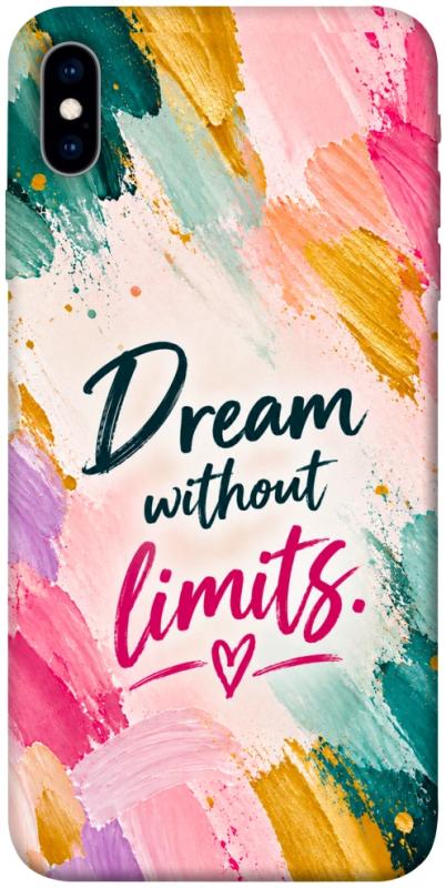 Чохол itsPrint Dream without limits для Apple iPhone X (5.8"), написи, купити оптом з доставкою