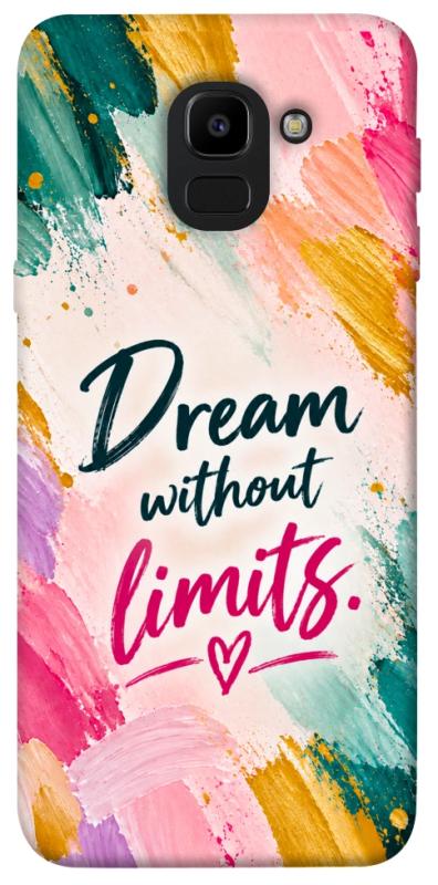 Чохол itsPrint Dream without limits для Samsung J600F Galaxy J6 (2018), написи, купити оптом з доставкою