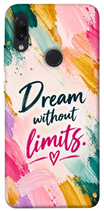 Чехол itsPrint Dream without limits для Xiaomi Redmi Note 7 / Note 7 Pro / Note 7s, надписи, купить оптом с доставкой