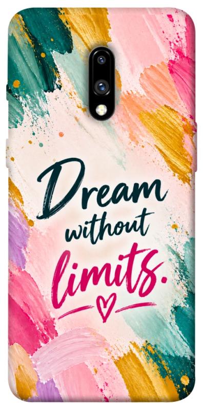 Чохол itsPrint Dream without limits для OnePlus 7, написи, купити оптом з доставкою