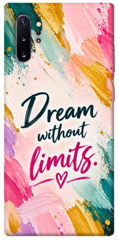 Чехол itsPrint Dream without limits для Samsung Galaxy Note 10 Plus, надписи, купить оптом с доставкой