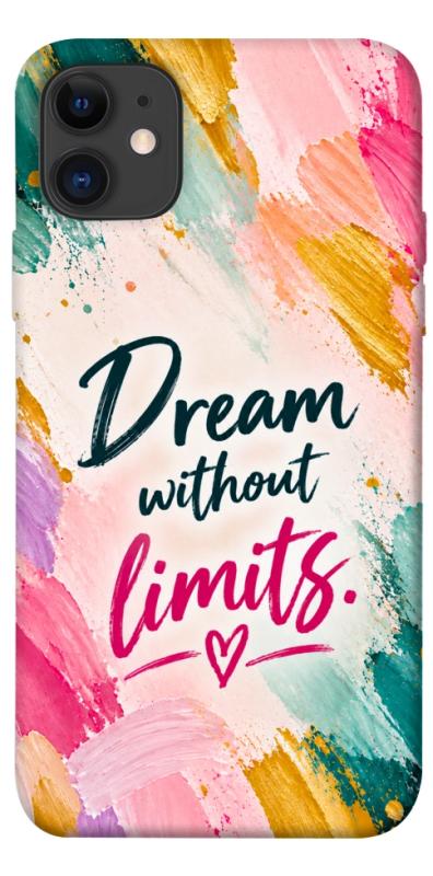 Чехол itsPrint Dream without limits для Apple iPhone 11 (6.1"), надписи, купить оптом с доставкой