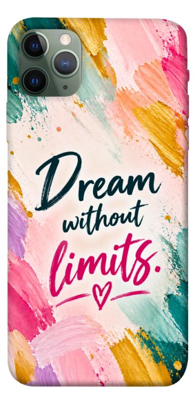 Чехол itsPrint Dream without limits для Apple iPhone 11 Pro Max (6.5"), надписи, купить оптом с доставкой