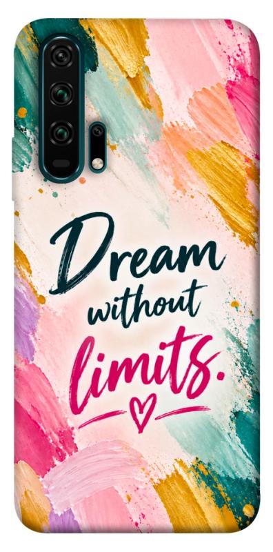 Чехол itsPrint Dream without limits для Huawei Honor 20 Pro, надписи, купить оптом с доставкой