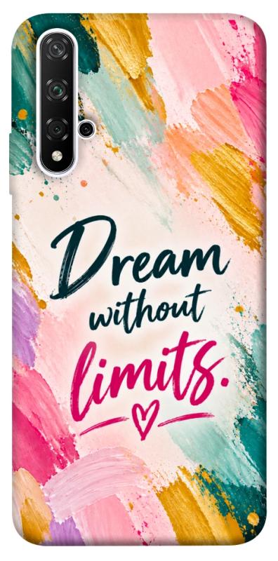 Чохол itsPrint Dream without limits для Huawei Honor 20 / Nova 5T, написи, купити оптом з доставкою