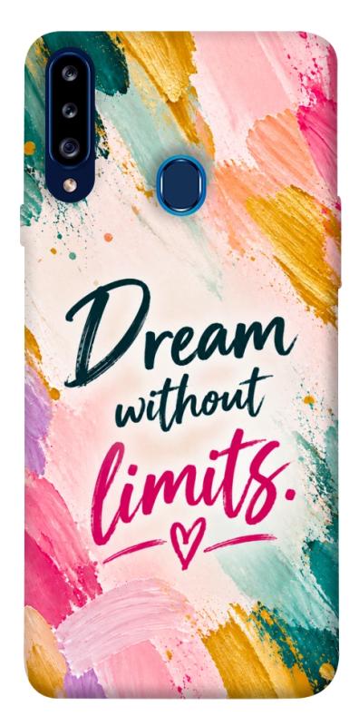 Чохол itsPrint Dream without limits для Samsung Galaxy A20s, написи, купити оптом з доставкою