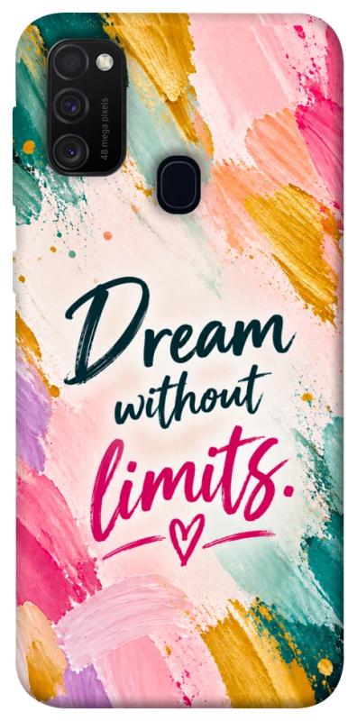 Чохол itsPrint Dream without limits для Samsung Galaxy M30s / M21, написи, купити оптом з доставкою