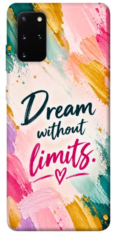 Чехол itsPrint Dream without limits для Samsung Galaxy S20+, надписи, купить оптом с доставкой