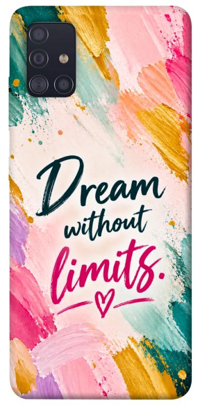 Чехол itsPrint Dream without limits для Samsung Galaxy A51, надписи, купить оптом с доставкой