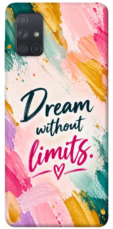 Чехол itsPrint Dream without limits для Samsung Galaxy A71, надписи, купить оптом с доставкой