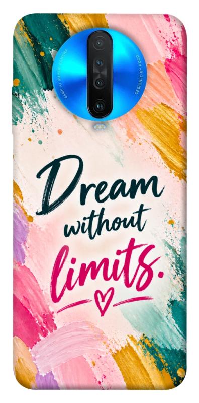 Чехол itsPrint Dream without limits для Xiaomi Redmi K30, надписи, купить оптом с доставкой