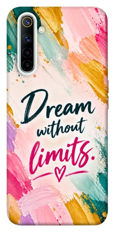 Чехол itsPrint Dream without limits для Realme 6, надписи, купить оптом с доставкой