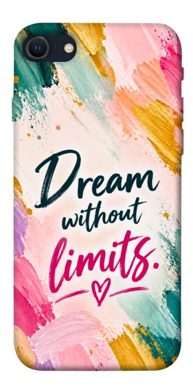 Чехол itsPrint Dream without limits для Apple iPhone SE (2020), надписи, купить оптом с доставкой
