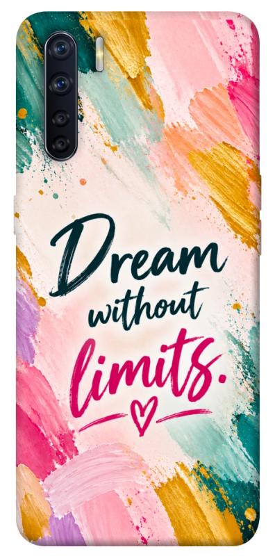 Чехол itsPrint Dream without limits для Oppo A91, надписи, купить оптом с доставкой
