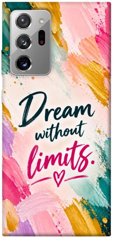 Чохол itsPrint Dream without limits для Samsung Galaxy Note 20 Ultra, написи, купити оптом з доставкою