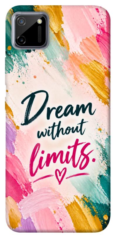 Чехол itsPrint Dream without limits для Realme C11, надписи, купить оптом с доставкой