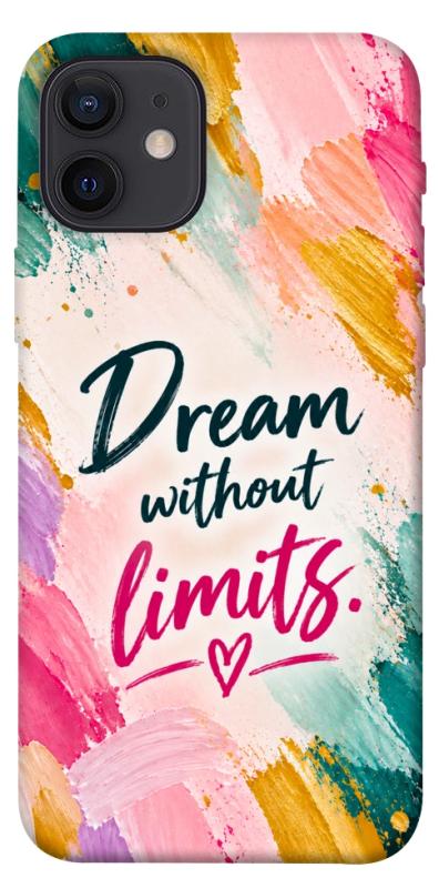Чехол itsPrint Dream without limits для Apple iPhone 12 Pro (6.1"), надписи, купить оптом с доставкой