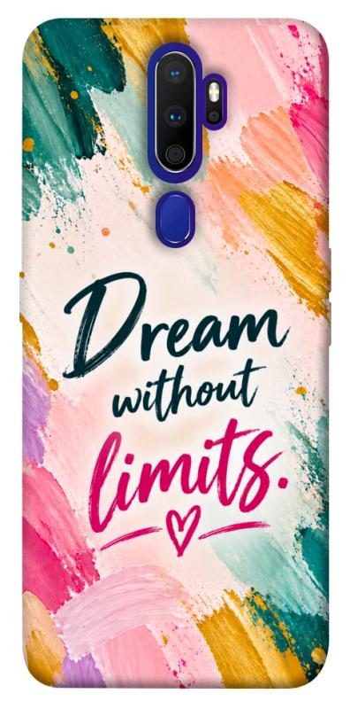 Чехол itsPrint Dream without limits для Oppo A5 (2020) / Oppo A9 (2020), надписи, купить оптом с доставкой