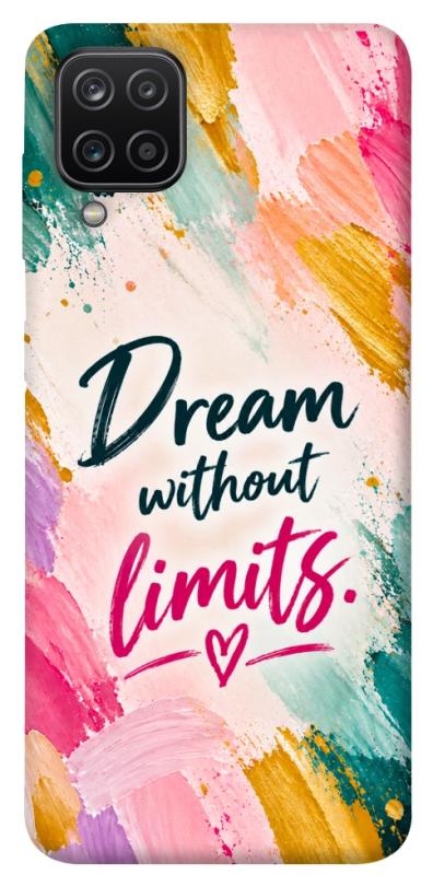 Чехол itsPrint Dream without limits для Samsung Galaxy A12, надписи, купить оптом с доставкой