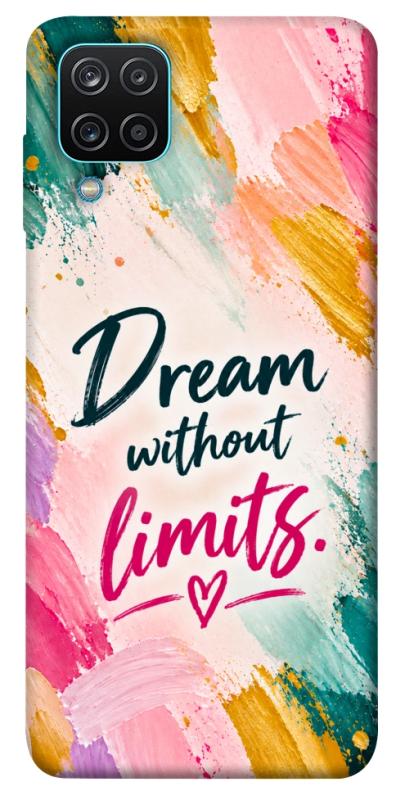 Чехол itsPrint Dream without limits для Samsung Galaxy A12, надписи, купить оптом с доставкой