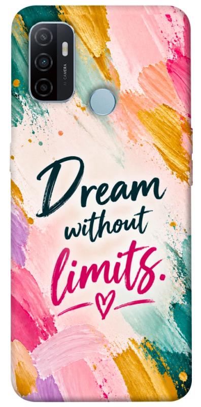 Чехол itsPrint Dream without limits для Oppo A53 / A32 / A33, надписи, купить оптом с доставкой