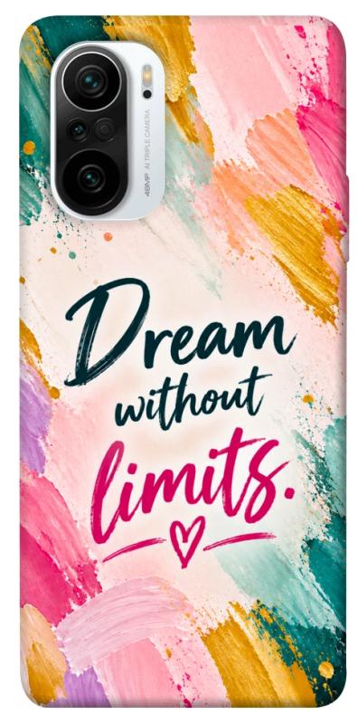 Чохол itsPrint Dream without limits для Xiaomi Redmi K40 / K40 Pro / K40 Pro+ / Poco F3, написи, купити оптом з доставкою