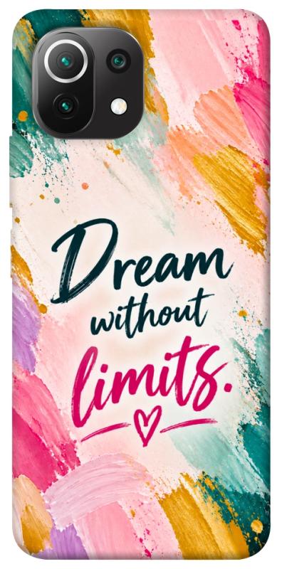Чохол itsPrint Dream without limits для Xiaomi Mi 11 Lite, написи, купити оптом з доставкою