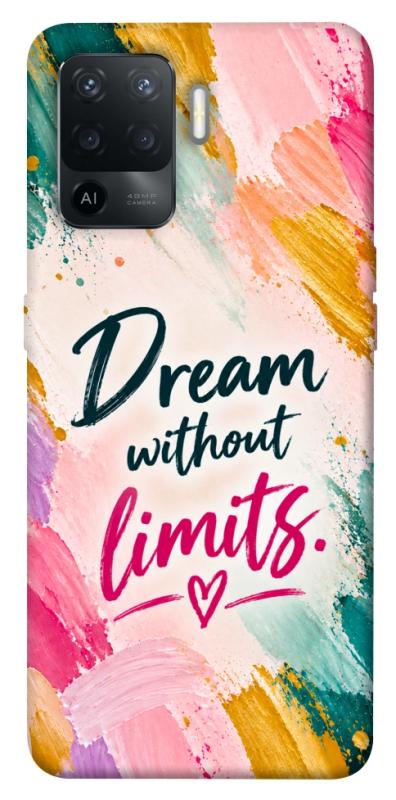Чохол itsPrint Dream without limits для Oppo Reno 5 Lite, написи, купити оптом з доставкою