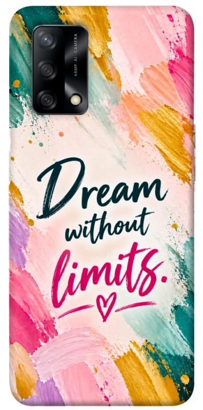Чохол itsPrint Dream without limits для Oppo A74 4G, написи, купити оптом з доставкою