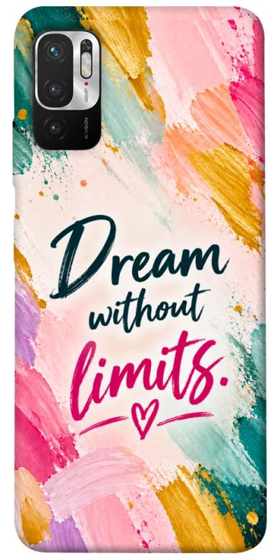 Чохол itsPrint Dream without limits для Xiaomi Redmi Note 10 5G, написи, купити оптом з доставкою