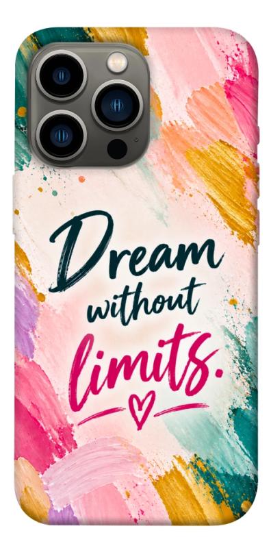Чехол itsPrint Dream without limits для Apple iPhone 13 Pro (6.1"), надписи, купить оптом с доставкой