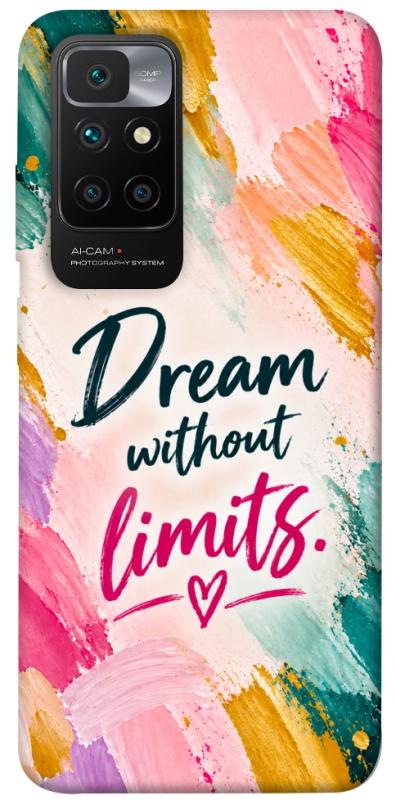 Чохол itsPrint Dream without limits для Xiaomi Redmi 10, написи, купити оптом з доставкою
