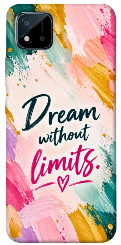 Чехол itsPrint Dream without limits для Realme C11 (2021), надписи, купить оптом с доставкой
