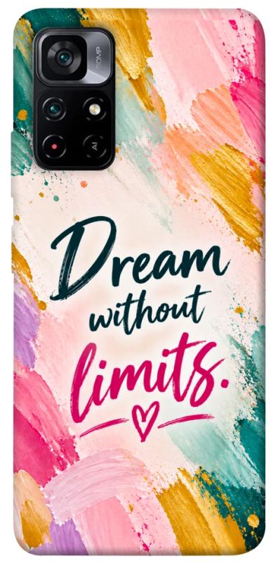 Чохол itsPrint Dream without limits для Xiaomi Poco M4 Pro 5G, написи, купити оптом з доставкою